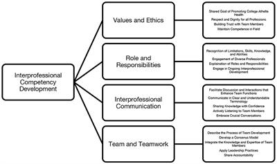 Leaving professional competition on the field: Professional collaboration in promoting college athlete mental health